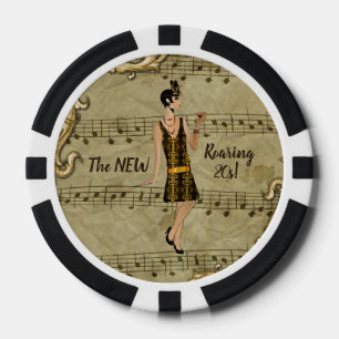 De NIEUWE Roaring 20. Poker Chips