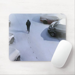 De nieuwe sneeuw muismat
