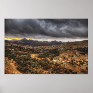 De nieuwe stad Petra Poster