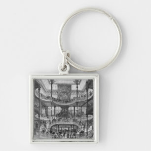 De nieuwe trap in 'Au Bon Marche' Sleutelhanger