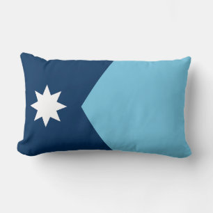 De nieuwe vlag van Minnesota State (2023 herontwer Kussen