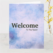 De nieuwe Waterverf van het Onthaal van de Werknem Kaart (Gele Bloem)