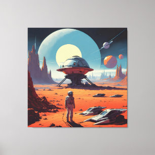 DE NIEUWE WERELD 5 CANVAS AFDRUK