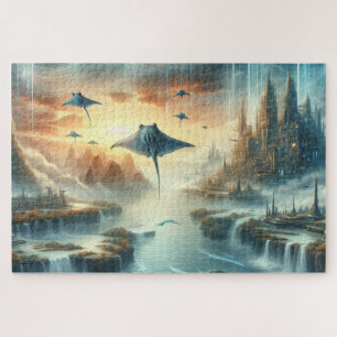 De Nieuwe Wereld Fantasy Art Legpuzzel