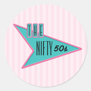 De Nifty 50s Sticker