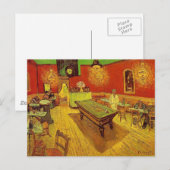 De Night Cafe van Vincent Van Gogh Briefkaart (Voorkant / Achterkant)
