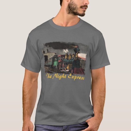 De Night Express Mannen Shirt (Voorkant)
