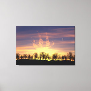 De Night Sky Canvas afdrukken