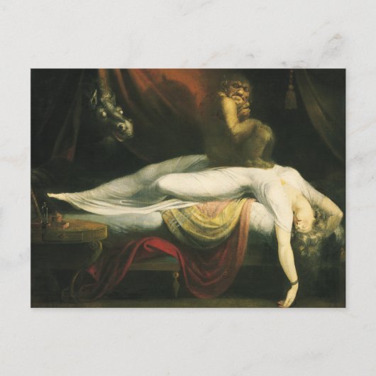 De Nightmare, Henry Fuseli Briefkaart (Voorkant)