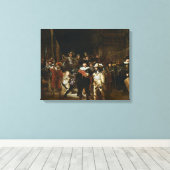 De Nightwatch Canvas Afdruk (Insitu (Houten vloer))