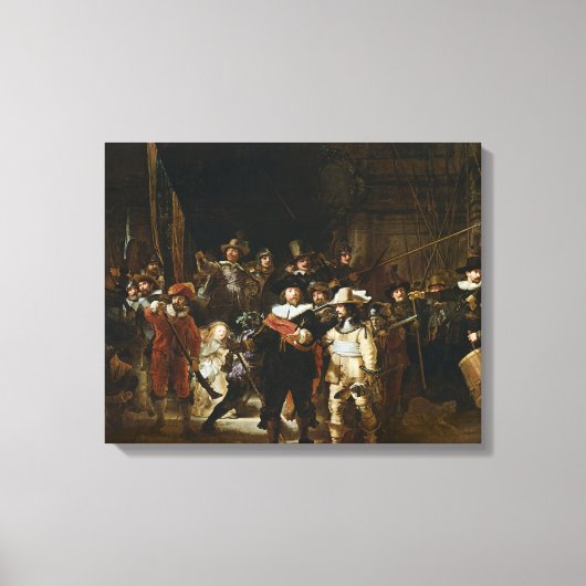 De Nightwatch Canvas Afdruk (Voorkant)
