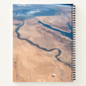 De Nijl, het Rode Zee en het Mediterrane Zee. Notitieboek (Achterkant)