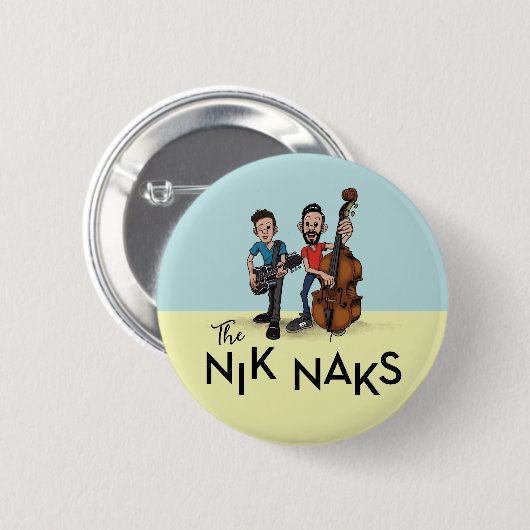 DE NIK NAKS BUTTON (Voorkant /achterkant)