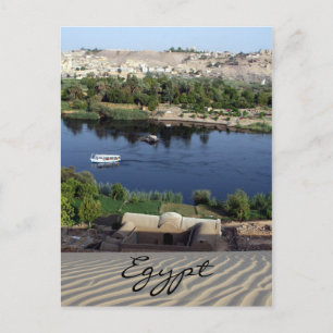 de nile egypte briefkaart