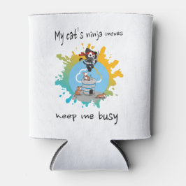 De ninja-bewegingen van mijn kat houden me bezig m blikjeskoeler