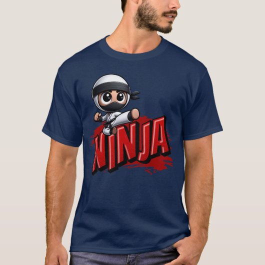 De Ninja - De stille moordenaar T-shirt (Voorkant)