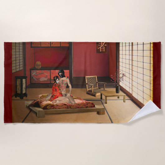 De Ninja Strandlaken (Voorkant)