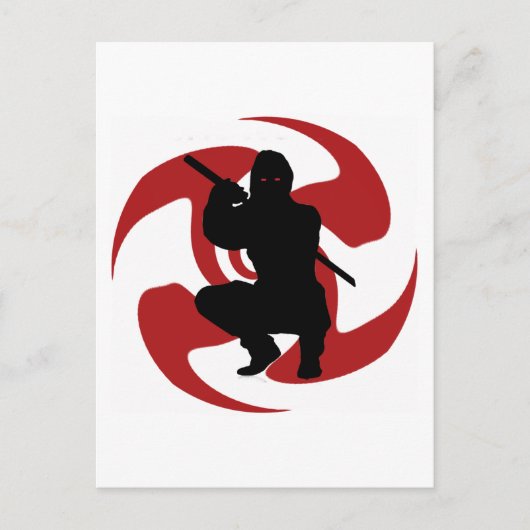 DE NINJA TONE BRIEFKAART (Voorkant)