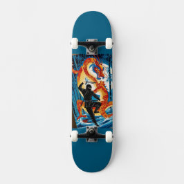 De ninja van de draak skateboard