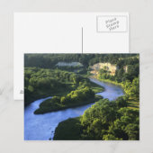 De Niobrara bij Valentijn Nebraska Briefkaart (Voorkant / Achterkant)