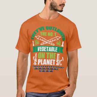 De NO1-groente op planeet T-shirt