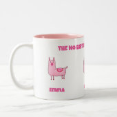 De No Birthday Drama Llama Two-Tone Coffee Mok (Links)