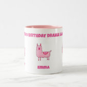 De No Birthday Drama Llama Two-Tone Coffee Mok (Center)