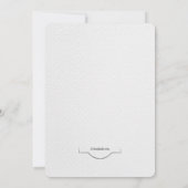 De nodiging van het Afstuderen van de Elementen va Kaart (Achterkant)