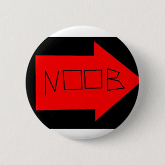 De Noob-pijl Ronde Button 5,7 Cm