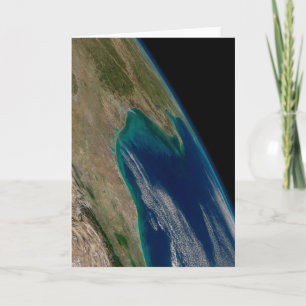 De noordelijke Golf van Mexico. Kaart