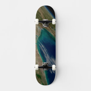 De noordelijke Golf van Mexico. Skateboard