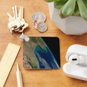 De noordelijke Golf van Mexico. Sleutelhanger