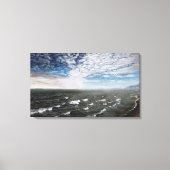 De Noordelijke IJszee: Canvas Uncropped Afdruk (Voorkant)