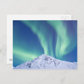 De noordelijke lichten briefkaart (Voorkant / Achterkant)