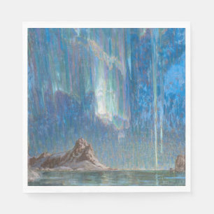 De noordelijke lichten uit Noord-Noorwegen (Aurora Servet
