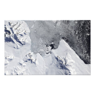 De noordelijke punt van Alexander Island Foto Afdruk