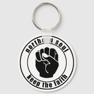 De noordelijke Soul Patch houdt de Faith Sleutelha Sleutelhanger