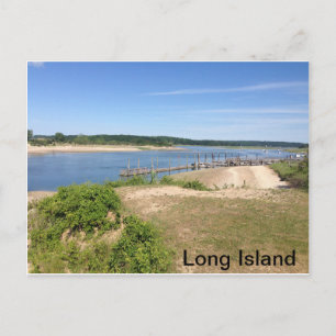De noordkust van Long Island Briefkaart