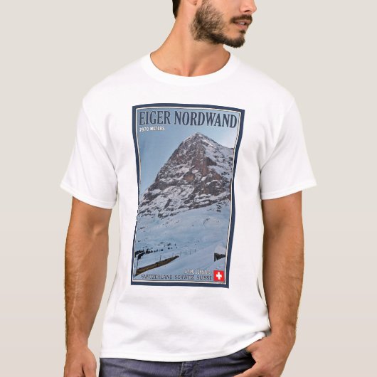 De noordmuur van de Eiger T-shirt (Voorkant)