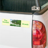 De Norfolk Broads Bumpersticker (Op Truck)