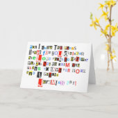 De Nota van het Losgeld van het 29:11 van Jeremiah Kaart (Gele Bloem)