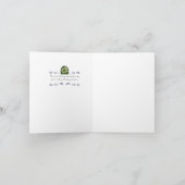 De notakaart van de klaver kaart (Binnen)