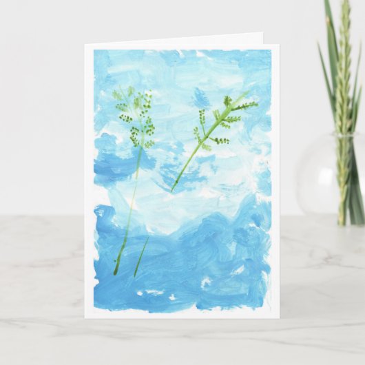 De notakaart van de vrede (groet) kaart (Voorkant)