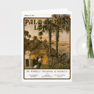 De notakaart van het Leven van het Palm Beach #17 Kaart