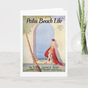 De notakaart van het Leven van het Palm Beach #18 Kaart