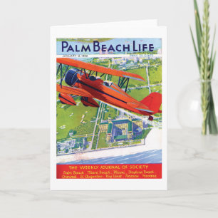 De notakaart van het Leven van het Palm Beach #1 Kaart