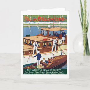 De notakaart van het Leven van het Palm Beach #6 Kaart