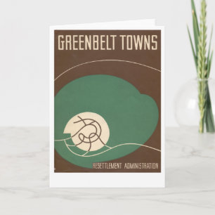 De notakaart van het Museum van de groengordel Kaart