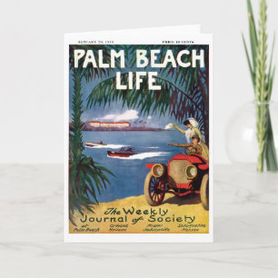 De notakaarten van het Leven van het Palm Beach Kaart