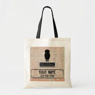 De Notarische Stempel van de Rubber vereist Gepers Tote Bag